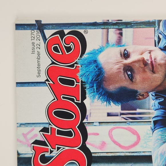 GREEN DAY ROLLING STONE MAGAZINE ISSUE 1270, SEPT 22, 2016 VG+ Cond - Picture 4 of 17
